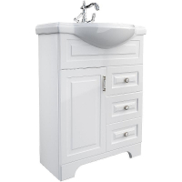 Тумба под раковину 1MarKa Прованс New 65Н У94488 Белый глянец, купить, цена, заказать, магазин, доставка, скидка, промокод, купить, цена, заказать, магазин, доставка, скидка, промокод