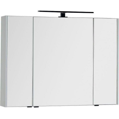 Зеркальный шкаф Aquanet Латина 100 179636 Белый