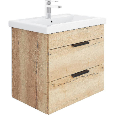 Тумба под раковину Onika Легран 70.13 107048 подвесная Дуб галифакс