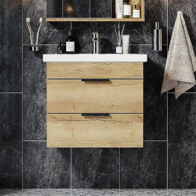 Тумба под раковину Onika Легран 70.13 107048 подвесная Дуб галифакс