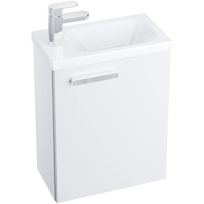 Тумба под раковину Ravak SD Chrome 40 X000000538 подвесная Белая глянцевая без дверцы