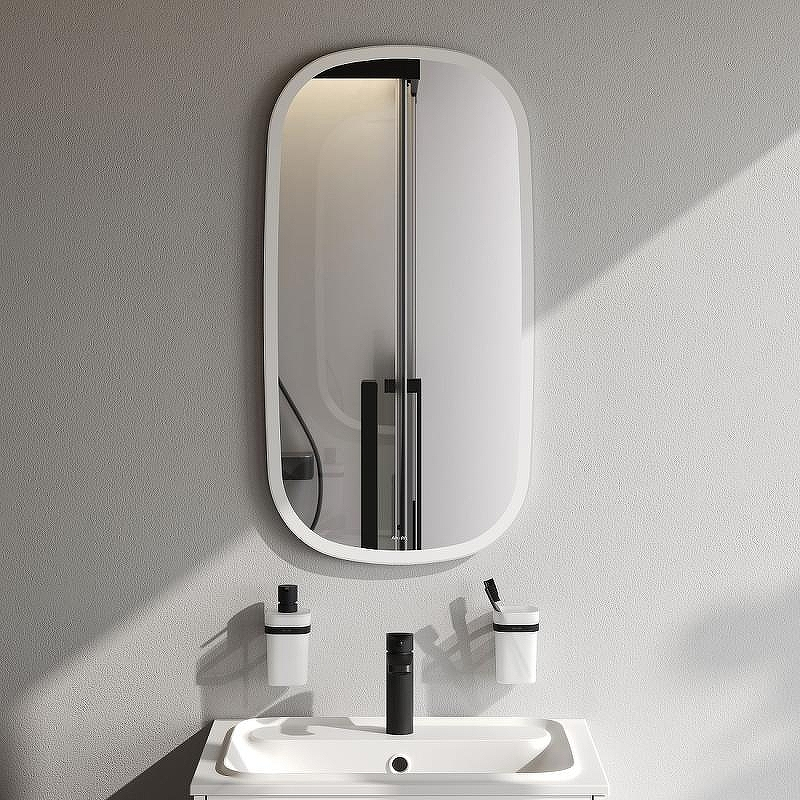 Зеркало AM.PM Func 45 M8FMOX0451WGH с подсветкой с ИК-сенсорным выключателем, купить, цена, заказать, магазин, доставка, скидка, промокод, купить, цена, заказать, магазин, доставка, скидка, промокод