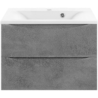 Тумба под раковину Vincea Mia 65 VMC-2MA650BT подвесная Beton, купить, цена, заказать, магазин, доставка, скидка, промокод, купить, цена, заказать, магазин, доставка, скидка, промокод