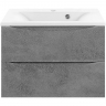 Тумба под раковину Vincea Mia 65 VMC-2MA650BT подвесная Beton, купить, цена, заказать, магазин, доставка, скидка, промокод, купить, цена, заказать, магазин, доставка, скидка, промокод