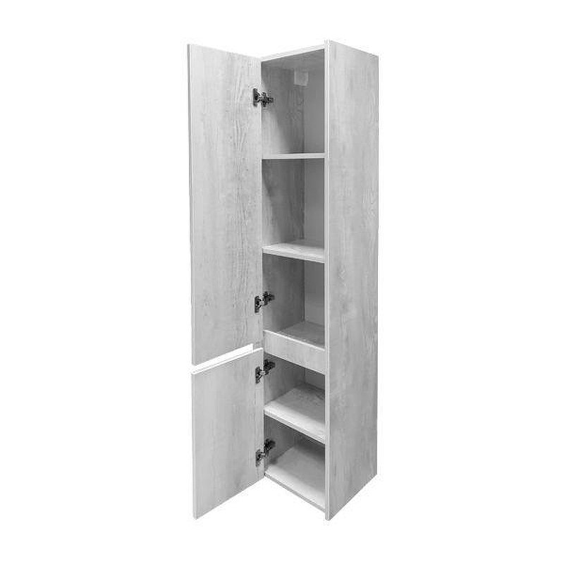 Шкаф пенал Comforty Бремен 35 00004142376 подвесной Дуб белый, купить, цена, заказать, магазин, доставка, скидка, промокод, купить, цена, заказать, магазин, доставка, скидка, промокод