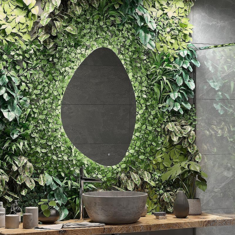 Зеркало Континент Alma 700х1000 ЗЛП613 с подсветкой с сенсорным выключателем, купить, цена, заказать, магазин, доставка, скидка, промокод, купить, цена, заказать, магазин, доставка, скидка, промокод