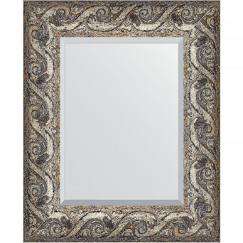 Зеркало Evoform Exclusive 56х46 BY 1371 с фацетом в багетной раме - Фреска 84, купить, цена, заказать, магазин, доставка, скидка, промокод, купить, цена, заказать, магазин, доставка, скидка, промокод