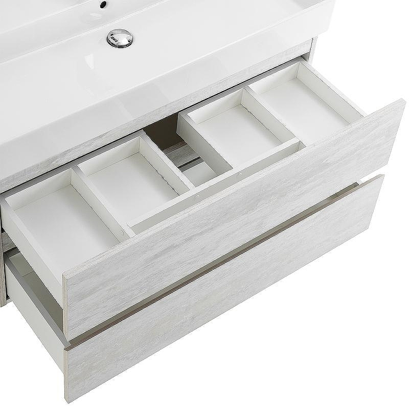 Тумба под раковину Cezares Molveno 46 80 MOLVENO 46-80-2C-SO-LB подвесная Legno Bianco, купить, цена, заказать, магазин, доставка, скидка, промокод, купить, цена, заказать, магазин, доставка, скидка, промокод