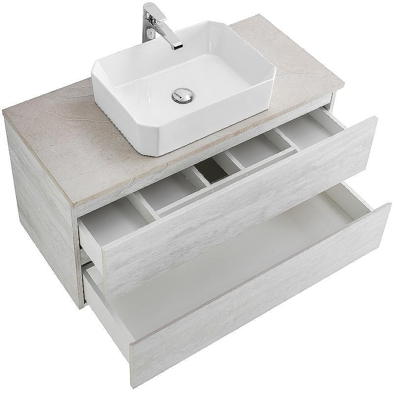 Тумба под раковину Cezares Molveno 46 80 MOLVENO 46-80-2C-SO-LB подвесная Legno Bianco, купить, цена, заказать, магазин, доставка, скидка, промокод, купить, цена, заказать, магазин, доставка, скидка, промокод