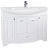 Тумба под раковину Bellezza Кантри 105 4639918000015 Белая, купить, цена, заказать, магазин, доставка, скидка, промокод, купить, цена, заказать, магазин, доставка, скидка, промокод