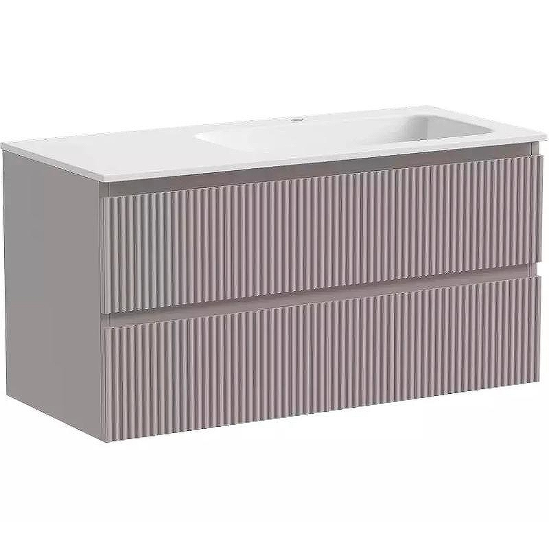 Тумба под раковину Sancos Snob R 100 R SNR100RSM подвесная Doha Soft, купить, цена, заказать, магазин, доставка, скидка, промокод, купить, цена, заказать, магазин, доставка, скидка, промокод