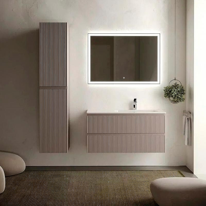 Тумба под раковину Sancos Snob R 100 R SNR100RSM подвесная Doha Soft, купить, цена, заказать, магазин, доставка, скидка, промокод, купить, цена, заказать, магазин, доставка, скидка, промокод