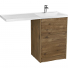 Тумба под раковину Aquaton Лондри 120 1A266901LHDR0 Дуб Рустикальный без фасада, купить, цена, заказать, магазин, доставка, скидка, промокод, купить, цена, заказать, магазин, доставка, скидка, промокод