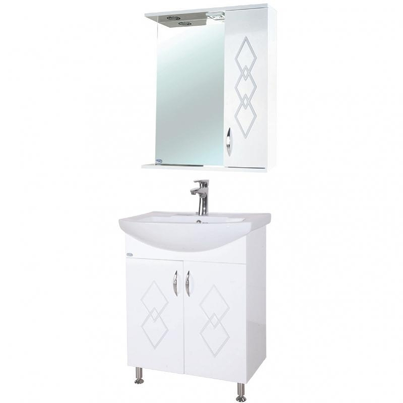 Тумба под раковину Bellezza Элеганс 55 4638608240014 Белая, купить, цена, заказать, магазин, доставка, скидка, промокод, купить, цена, заказать, магазин, доставка, скидка, промокод