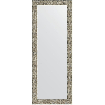 Зеркало Evoform Definite 146х56 BY 3116 в багетной раме - Соты титан 70