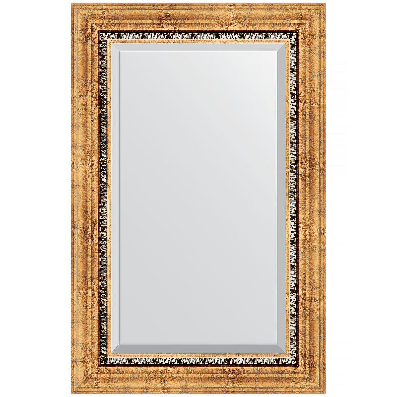 Зеркало Evoform Exclusive 86х56 BY 3412 с фацетом в багетной раме - Римское золото 88, купить, цена, заказать, магазин, доставка, скидка, промокод, купить, цена, заказать, магазин, доставка, скидка, промокод