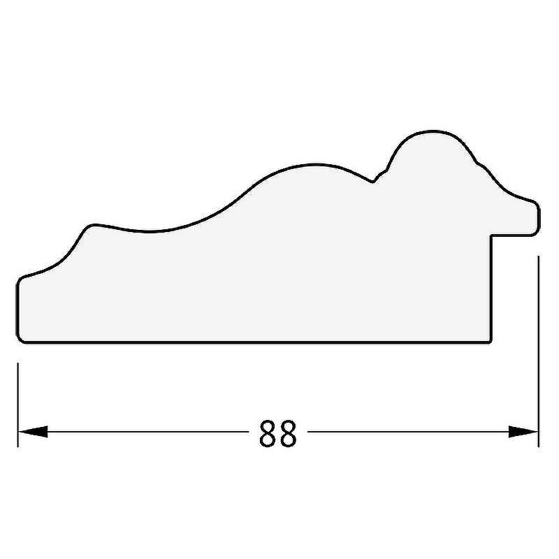 Зеркало Evoform Exclusive 86х56 BY 3412 с фацетом в багетной раме - Римское золото 88, купить, цена, заказать, магазин, доставка, скидка, промокод, купить, цена, заказать, магазин, доставка, скидка, промокод