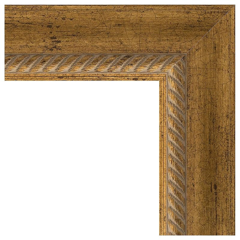 Зеркало Evoform Exclusive-G 118х93 BY 4348 с гравировкой в багетной раме - Состаренная бронза с плетением 70, купить, цена, заказать, магазин, доставка, скидка, промокод, купить, цена, заказать, магазин, доставка, скидка, промокод