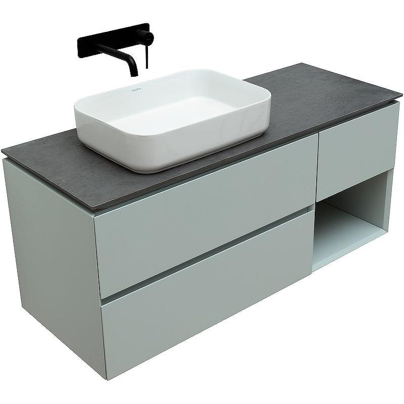 Тумба под раковину Allen Brau Infinity 120 L 1.21005.PWM подвесная Папирус матовый, купить, цена, заказать, магазин, доставка, скидка, промокод, купить, цена, заказать, магазин, доставка, скидка, промокод