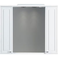 Зеркало со шкафом Damixa RedBlu Palace One 85 M41MPX0851WG с подсветкой Белый, купить, цена, заказать, магазин, доставка, скидка, промокод, купить, цена, заказать, магазин, доставка, скидка, промокод