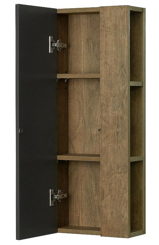 Подвесной шкаф Aquaton Терра 35 1A247103TEKA0 Дуб кантри Антрацит, купить, цена, заказать, магазин, доставка, скидка, промокод, купить, цена, заказать, магазин, доставка, скидка, промокод