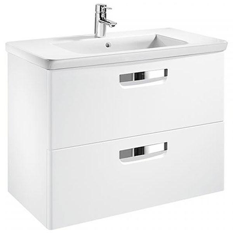 Тумба под раковину Roca The Gap 60 ZRU9302879 подвесная Белая глянцевая, купить, цена, заказать, магазин, доставка, скидка, промокод, купить, цена, заказать, магазин, доставка, скидка, промокод