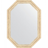 Зеркало Evoform Octagon 49x69 BY 7017 в багетной раме - Слоновая кость 51, купить, цена, заказать, магазин, доставка, скидка, промокод, купить, цена, заказать, магазин, доставка, скидка, промокод