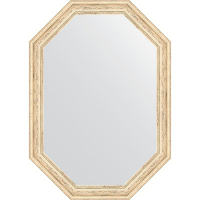 Зеркало Evoform Octagon 49x69 BY 7017 в багетной раме - Слоновая кость 51, купить, цена, заказать, магазин, доставка, скидка, промокод, купить, цена, заказать, магазин, доставка, скидка, промокод