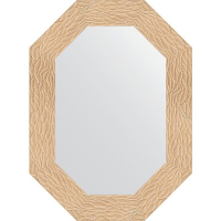 Зеркало Evoform Octagon 56x76 BY 7177 в багетной раме - Золотые дюны 90, купить, цена, заказать, магазин, доставка, скидка, промокод, купить, цена, заказать, магазин, доставка, скидка, промокод