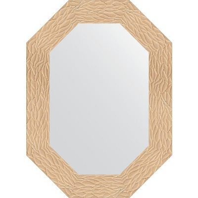 Зеркало Evoform Octagon 56x76 BY 7177 в багетной раме - Золотые дюны 90