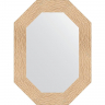 Зеркало Evoform Octagon 56x76 BY 7177 в багетной раме - Золотые дюны 90, купить, цена, заказать, магазин, доставка, скидка, промокод, купить, цена, заказать, магазин, доставка, скидка, промокод