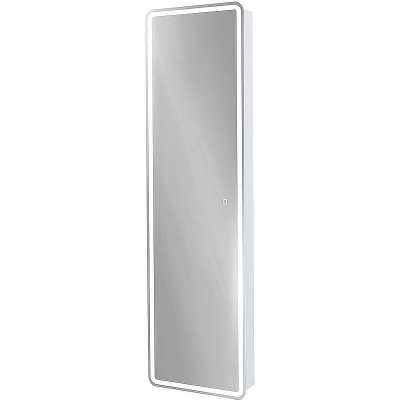Зеркальный шкаф BelBagno Marino 45 SPC-MAR-450/1600-1A-LED-TCH с подсветкой Белый