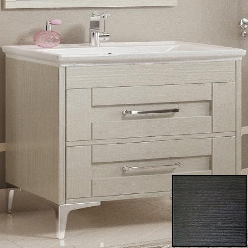 Тумба с раковиной SanVit Прованс 75 kprov075 с фактурой под дерево Венге, купить, цена, заказать, магазин, доставка, скидка, промокод, купить, цена, заказать, магазин, доставка, скидка, промокод