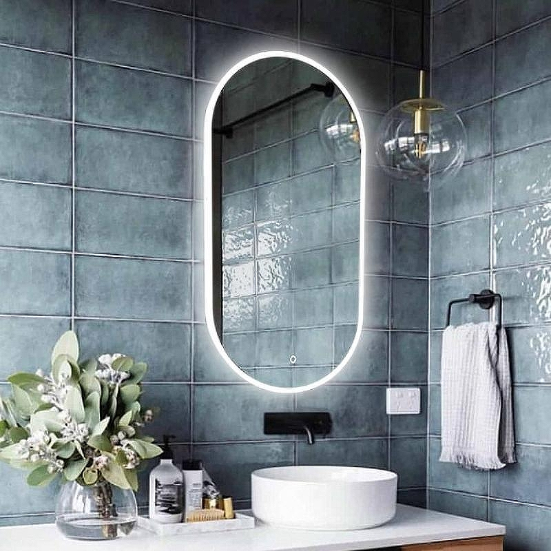 Зеркало Континент Delight  550х1000 ЗЛП458 с подсветкой с сенсорным выключателем, купить, цена, заказать, магазин, доставка, скидка, промокод, купить, цена, заказать, магазин, доставка, скидка, промокод