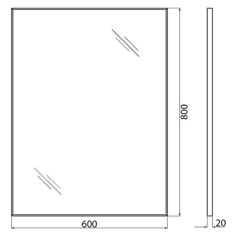 Зеркало BelBagno SPC-AL-600-800 Nero Черное, купить, цена, заказать, магазин, доставка, скидка, промокод, купить, цена, заказать, магазин, доставка, скидка, промокод