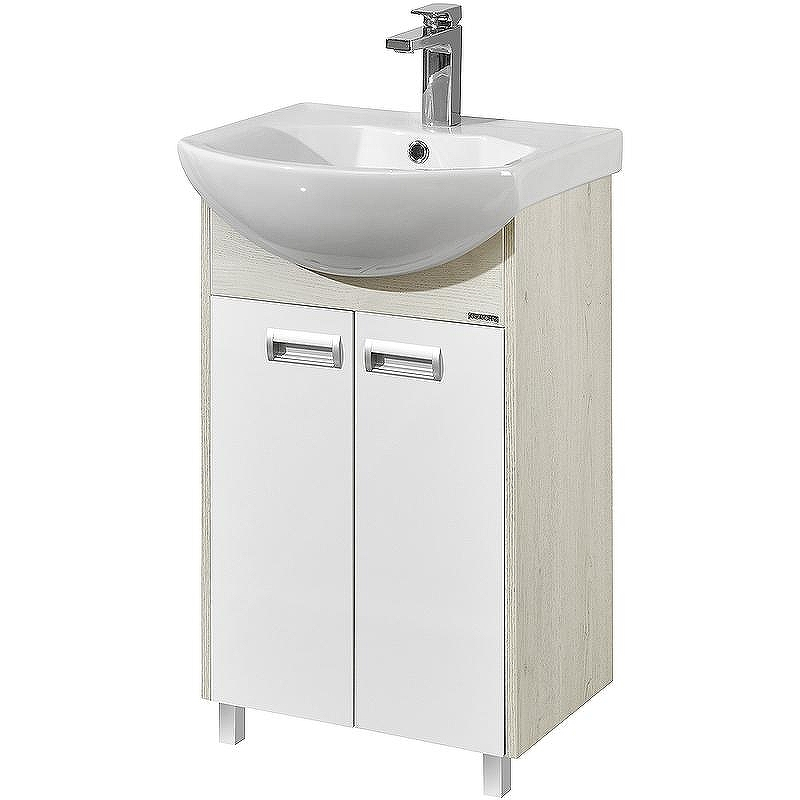 Тумба под раковину Aquaton Бекка PRO 50 1A210801BAC20 Белый Дуб сомерсет, купить, цена, заказать, магазин, доставка, скидка, промокод, купить, цена, заказать, магазин, доставка, скидка, промокод