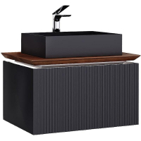 Тумба под раковину Jorno Strong 80 Str.01.80/P/A подвесная Антрацит, купить, цена, заказать, магазин, доставка, скидка, промокод, купить, цена, заказать, магазин, доставка, скидка, промокод