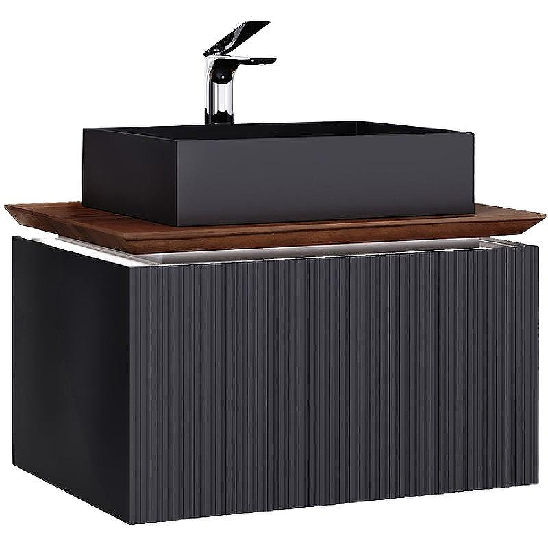 Тумба под раковину Jorno Strong 80 Str.01.80/P/A подвесная Антрацит, купить, цена, заказать, магазин, доставка, скидка, промокод, купить, цена, заказать, магазин, доставка, скидка, промокод