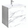 Тумба под раковину Onika Марбл 65.13 106548 подвесная Мрамор Камень бетонный, купить, цена, заказать, магазин, доставка, скидка, промокод, купить, цена, заказать, магазин, доставка, скидка, промокод