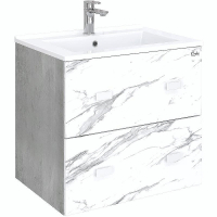 Тумба под раковину Onika Марбл 65.13 106548 подвесная Мрамор Камень бетонный, купить, цена, заказать, магазин, доставка, скидка, промокод, купить, цена, заказать, магазин, доставка, скидка, промокод