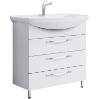 Тумба под раковину Aqwella Аллегро 85 Agr.01.08/3 Белая, купить, цена, заказать, магазин, доставка, скидка, промокод, купить, цена, заказать, магазин, доставка, скидка, промокод