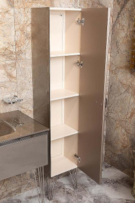 Шкаф пенал Boheme Armadi Art Lucido 35 772-D подвесной Дельмар