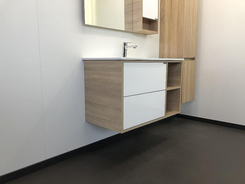 Тумба с раковиной Comforty Гамбург 90 00004142225 подвесная Дуб сонома, купить, цена, заказать, магазин, доставка, скидка, промокод, купить, цена, заказать, магазин, доставка, скидка, промокод