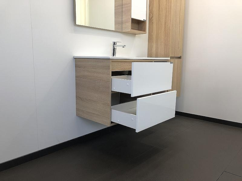 Тумба с раковиной Comforty Гамбург 90 00004142225 подвесная Дуб сонома, купить, цена, заказать, магазин, доставка, скидка, промокод, купить, цена, заказать, магазин, доставка, скидка, промокод