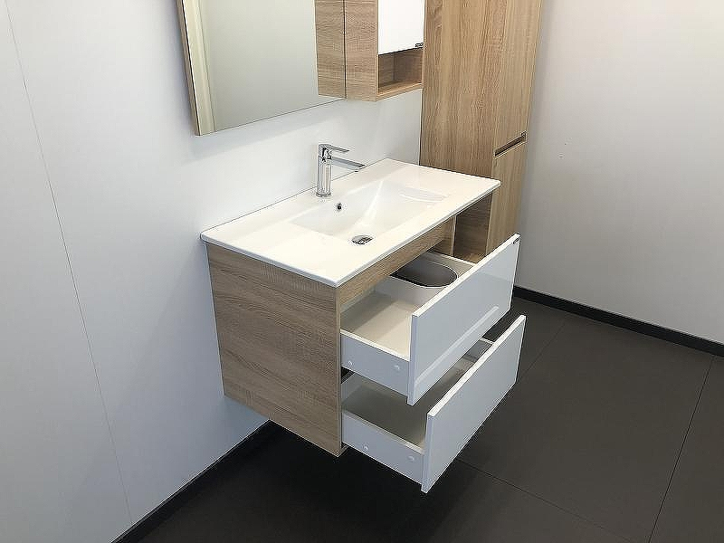 Тумба с раковиной Comforty Гамбург 90 00004142225 подвесная Дуб сонома, купить, цена, заказать, магазин, доставка, скидка, промокод, купить, цена, заказать, магазин, доставка, скидка, промокод