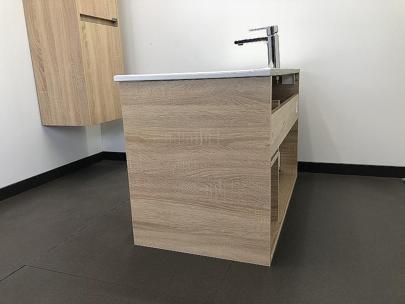 Тумба с раковиной Comforty Гамбург 90 00004142225 подвесная Дуб сонома, купить, цена, заказать, магазин, доставка, скидка, промокод, купить, цена, заказать, магазин, доставка, скидка, промокод