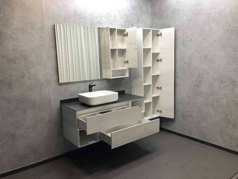 Шкаф пенал Comforty Прага 45 00004136272 подвесной Дуб белый, купить, цена, заказать, магазин, доставка, скидка, промокод, купить, цена, заказать, магазин, доставка, скидка, промокод