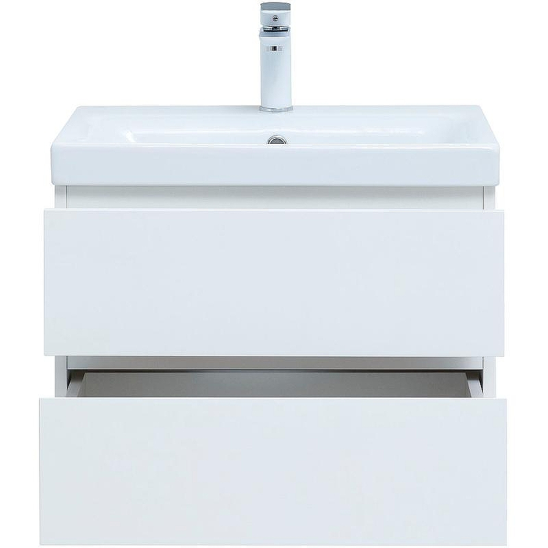 Тумба под раковину Aquanet Беркли 60 302349 подвесная Белый глянец, купить, цена, заказать, магазин, доставка, скидка, промокод, купить, цена, заказать, магазин, доставка, скидка, промокод