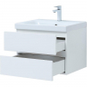 Тумба под раковину Aquanet Беркли 60 302349 подвесная Белый глянец, купить, цена, заказать, магазин, доставка, скидка, промокод, купить, цена, заказать, магазин, доставка, скидка, промокод