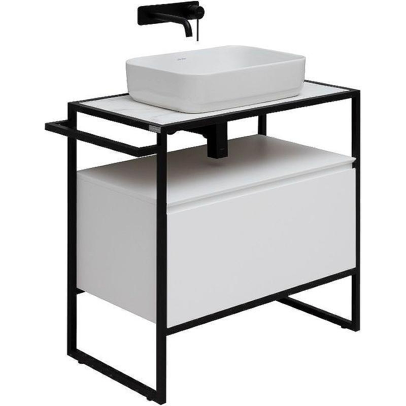 Тумба под раковину Allen Brau Priority 80 1.31002.WM Белая матовая, купить, цена, заказать, магазин, доставка, скидка, промокод, купить, цена, заказать, магазин, доставка, скидка, промокод